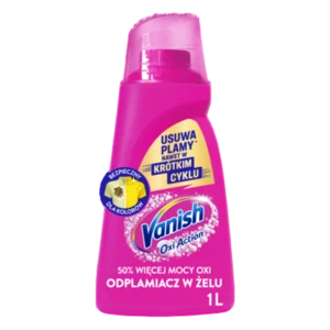 Vanish Oxi Action Pink odplamiacz w żelu 1l