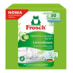 Frosch Tebletki do zmywarek Green Lemon All In ONE 50 szt.