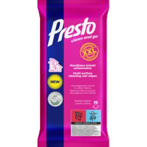 Presto Ściereczki gospodarcze uniwersalne XXL 16 szt.