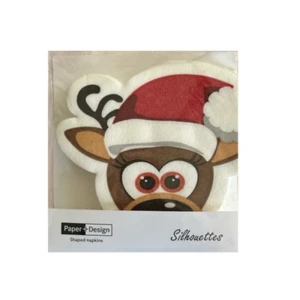 Paper+Design Serwetki Airlaid 33x33 cm Reindeer Smil - 12 szt.
