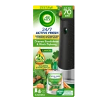 Air Wick Odświeżacz powietrza Active Fresh Drzewo Sandałowe i Mech Dębowy Komplet 228 ml