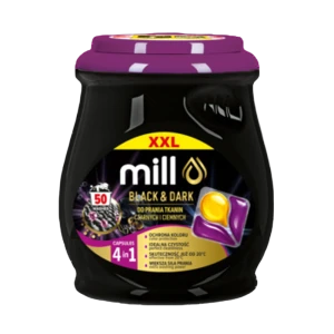 MILL professional kapsułki do prania BLACK 50szt.
