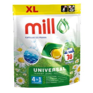 MILL professional kapsułki do prania uniwersalne 30szt.