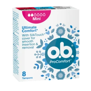 o.b. ProComfort Mini Tampony 8 szt.