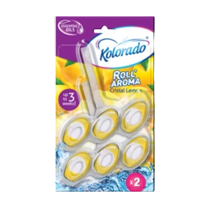Kolorado Roll' Aroma kostka WC Cristal Lemon duopack (2 x 51 g)