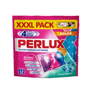 Perlux Żelowe kapsułki do prania color XXXL 52 szt
