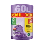 Jan Niezbędny Worki LD 3D taśma Lawenda XXL 60L 24szt