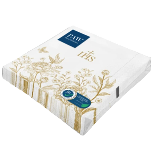 PAW Serwetki 3 ply 1/4 Lunch 33 cm x 33 cm Birds & Peonies Elegance 20 szt. image-editor%2Fzip-import%2F1776698382077-1436-9bc0bf056f7d.png