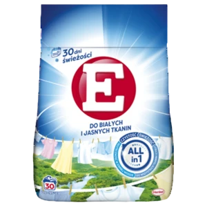 E proszek do białego 30 prań 1,5 kg