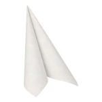 Serwetki, "ROYAL Collection", składane w 1/4, 40 cm x 40 cm, białe, "Casali", 50 szt.