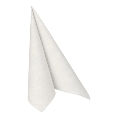 Serwetki, "ROYAL Collection", składane w 1/4, 40 cm x 40 cm, białe, "Casali", 50 szt. 1775823960171-2pok8l.png