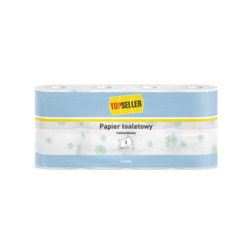 TOPSELLER Papier toaletowy 8R 150L 3W100 % celuloza decor rumianek 1775823983961-bm2n7.png