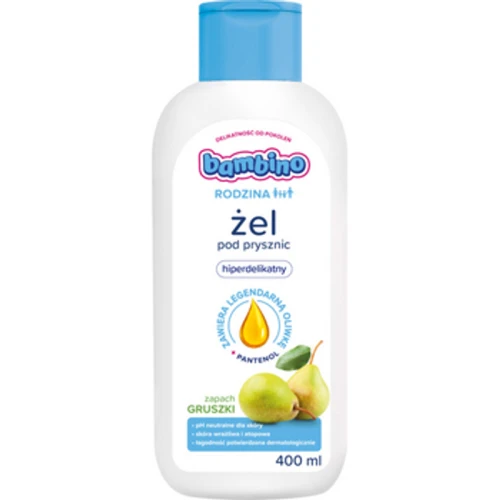 BAMBINO Rodzina Żel pod prysznic o zapachu gruszki 400 ml 1775823989513-nbforr.png