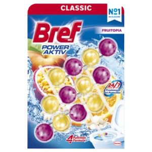 Bref Power Aktiv Zawieszka do WC Fruitopia 3x50g