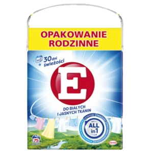 E proszek do białego 75 prań 3,75 kg