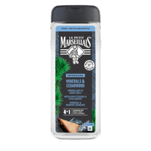 Le Petit Marseillas, Żel pod prysznic 4w1 dla mężczyzn - Minerały i Drzewo Cedrowe 400 ml image-editor%2Fzip-import%2F1776698382077-1468-e886331533c8.png
