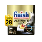 Finish Kapsułki do zmywarki Ultimate Plus lemon 28 szt.