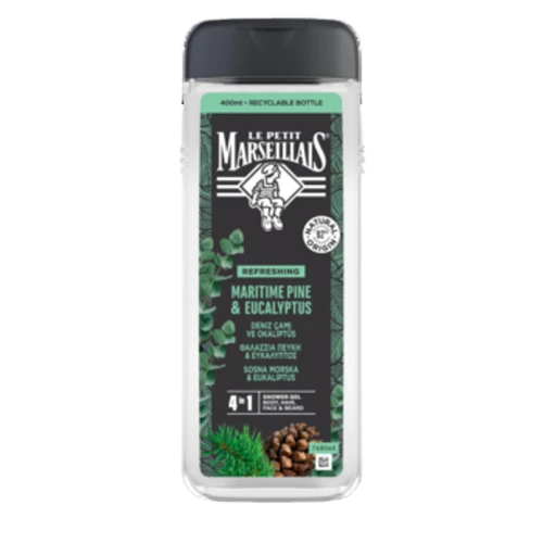 Le Petit Marseillas, Żel pod prysznic 4w1 dla mężczyzn - Sosna Morska i Eukaliptus 400 ml image-editor%2Fzip-import%2F1776698382077-1498-717369ab5262.png