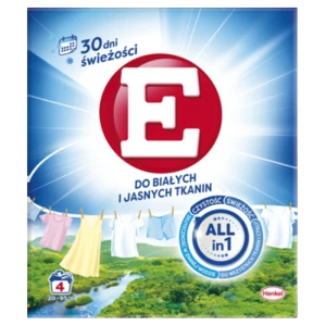 E proszek do białego 4 prania 200 g