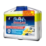 FINISH Duopack płyn do czyszczenia zmywarki cytrynowy 2x250ml