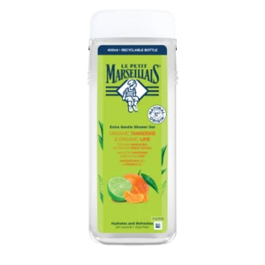 Le Petit Marseillas, Żel pod prysznic Mandarynka i Limonka 400 ml