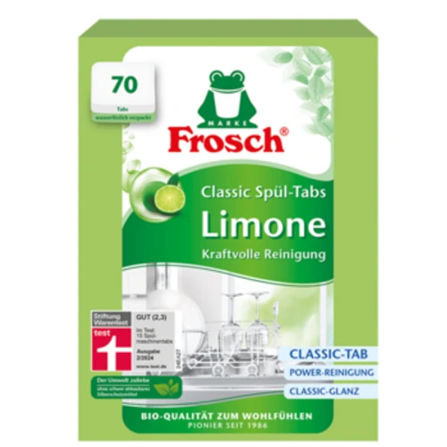 Tabletki do zmywarek FROSCH Limonkowe Classic - 70 szt. 1775824289549-khvnye.png