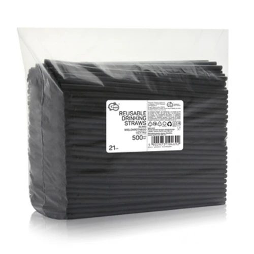 Rurki (słomki) łamane wielokrotnego użytku, czarne 5x210mm/ 500 szt. 1775825277444-9v0bka.png