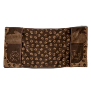 Ręcznik dla pupila Best Friend 50x100 400g/m2 brązowy