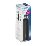Izolowana butelka termiczna BRITA sodaTRIO czarna 0,65 l
