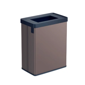 Kosz do segregacji śmieci Curver Verto IML perłowy różowy 54L