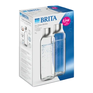Szklane butelki BRITA sodaTRIO 2 szt