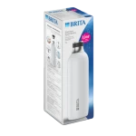 Izolowana butelka termiczna BRITA sodaTRIO biała 1 l