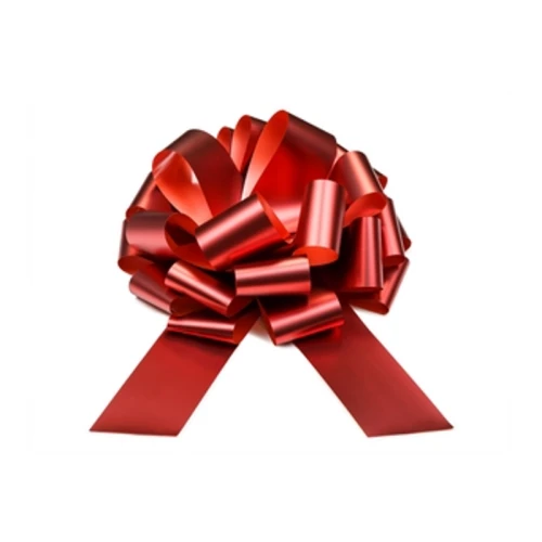 Czerwona kokarda dekoracyjna 30cm /XL na prezent / auto pary młodej 1775825659134-i9ju1j.png