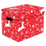 Pudło ONE XMAS Renifer czerwone