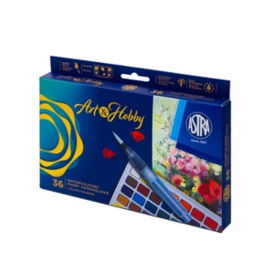 Zestaw farb akwarelowych Astra ART&HOBBY 36 kolorów
