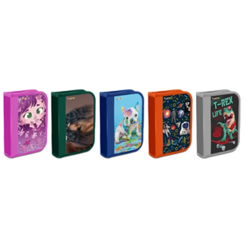 Piórnik szkolny GIMBOO ekon z wyposażeniem, 1 komora 1 przekładka mix kolorów 1775825826329-rmp7e.png