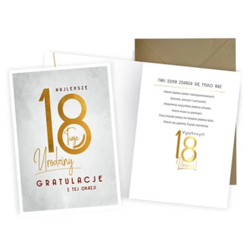 Karnet V-009 Urodziny 18 (osiemnastka, cyfry) 1775825878173-wf6bne.png