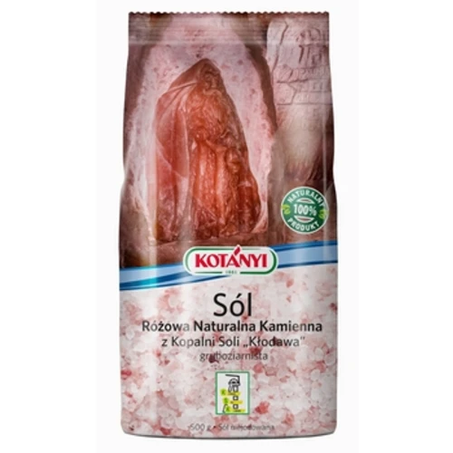 Kotanyi Sól Różowa Naturalna Kamienna z Kopalni soli "Kłodawa" gruboziarnista 500g 1775827970681-wtdhc7.png