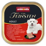 Animonda Vom Feinsten Adult z wołowiną i sercami indyczymi150g