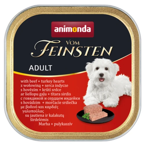 Animonda Vom Feinsten Adult z wołowiną i sercami indyczymi150g 1775827984457-picg7n.png