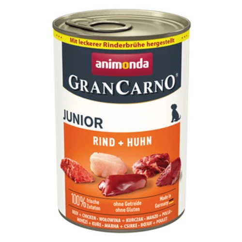 Animonda GranCarno Junior wołowina + kurczak Animonda 400g 1775827997169-6u85c.png
