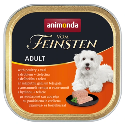 Animonda Vom Feinsten Adult cielęcina+ drób 150g 1775828024536-gyj2rt.png