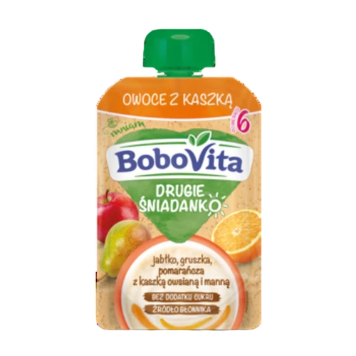 BoboVita Drugie Śniadanko Owoce z kaszką jabłko gruszka pomarańcza po 6 miesiącu 100 g image-editor%2Fzip-import%2F1776698382077-1631-e97793b40f7d.png