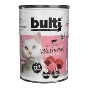 Bulti Puszka Mielonka bogata w wołowinę 400g