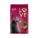 My Love Pełnoporcjowa sucha karma dla dorosłych kotów z wołowiną 300 g