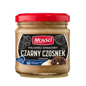 MOSSO Majonez smakowy czarny czosnek 170 g
