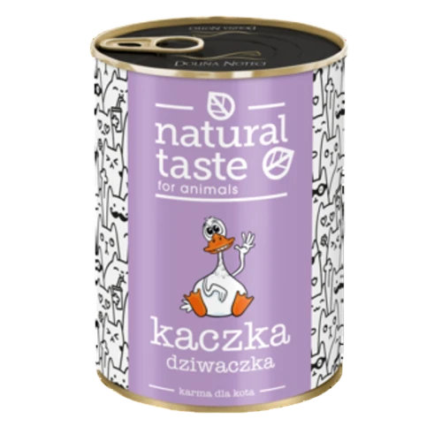 Dolina Noteci Natural Taste Mokra karma saszetka dla kota kaczka dziwaczka 400g image-editor%2Fzip-import%2F1776698382077-1644-138ebef85345.png