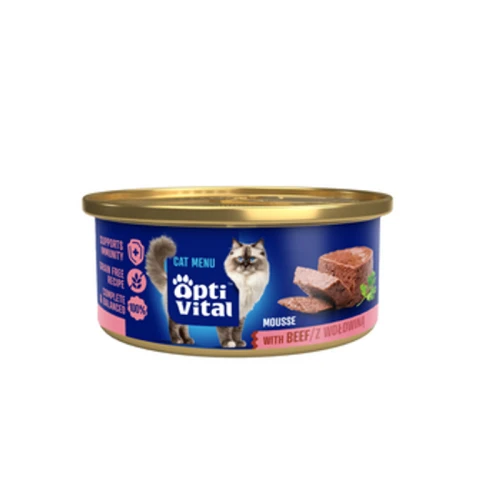 OptiVital mini puszka - Mus dla dorosłych kotów z wołowiną 85g 1775828093306-jhya0s.png