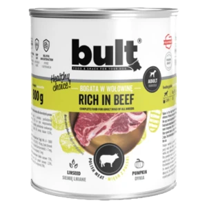 Bult Karma w puszce dla psa bogata w wołowinę 800g