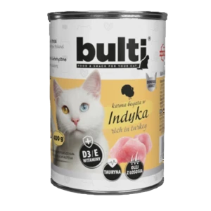 Bulti Puszka Mielonka bogata w indyka 400g